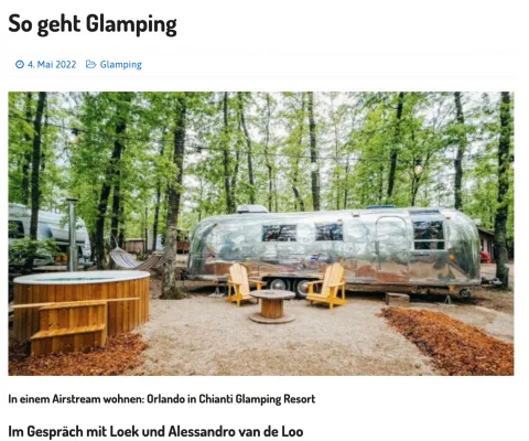 Camping wirtschaft: So geht Glamping