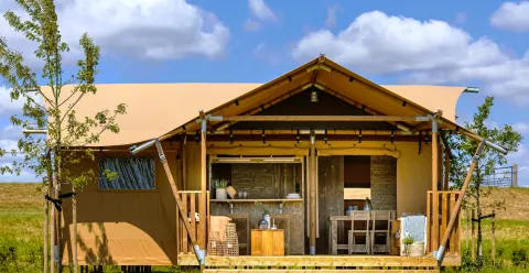 Luxury Lodge: the glamping tent that combines luxury and comfort!