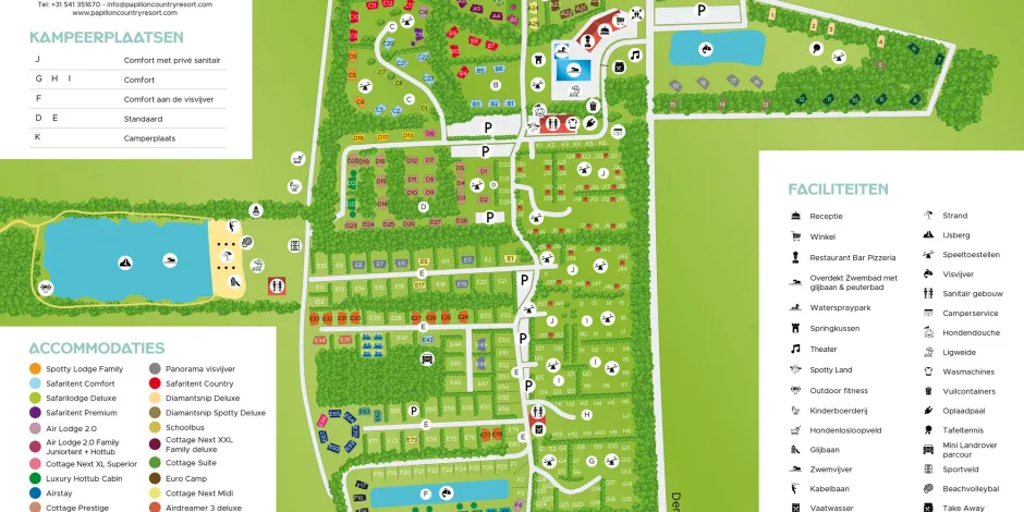Papillon Country Resort map 2026