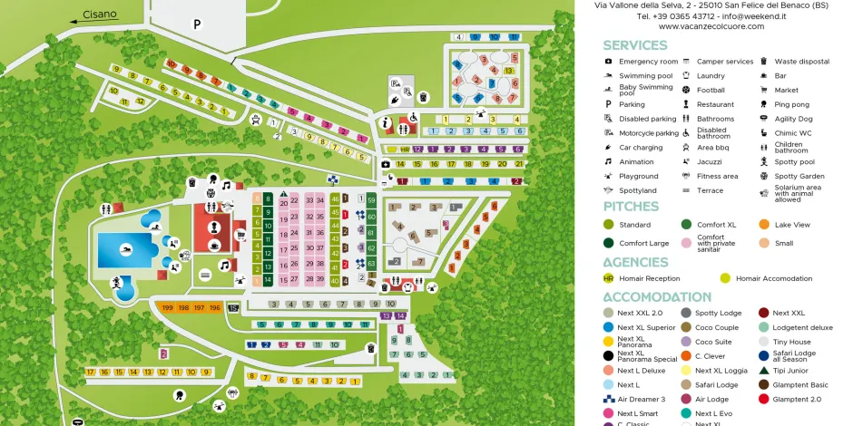 Weekend Glamping Resort map 2026