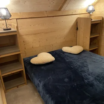 Safari Lodge's all season master bedroom