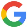 Google logo with red, yellow, green, and blue segments.